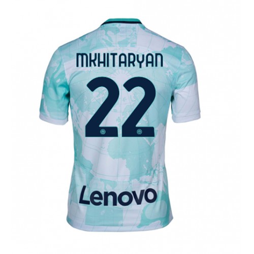 Fotbalové Dres Inter Milan Henrikh Mkhitaryan #22 Venkovní 2022-23 Krátký Rukáv